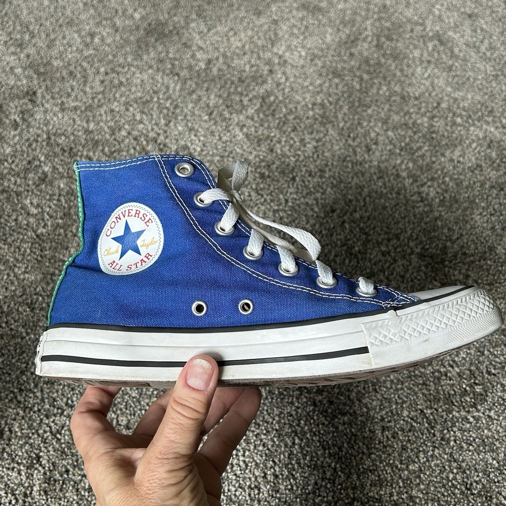 Converse Chuck Taylor All Star Colorblock High Top Sneaker Women's 8/Men's 6 $70 - Picture 10 of 10